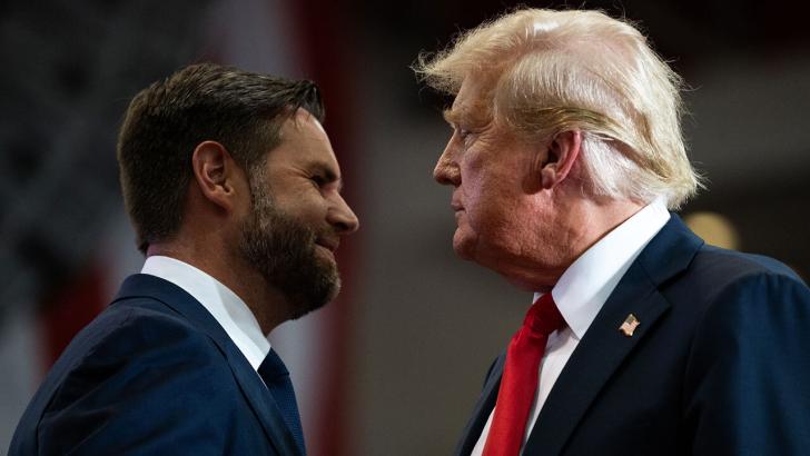 JD Vance and Donald Trump